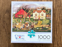 1000 piece puzzle - Charles Wysocki - all pieces here