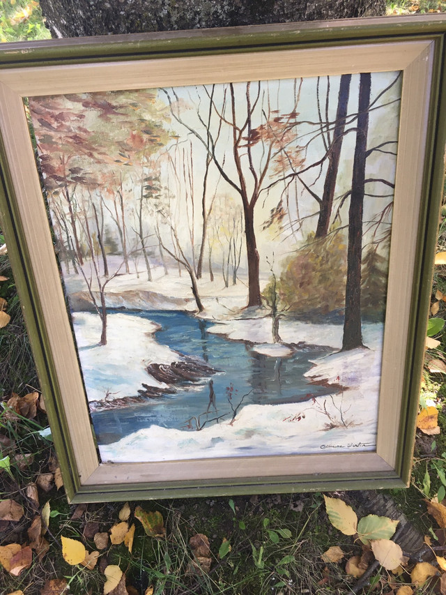 Oil painting original  in Arts & Collectibles in Ottawa - Image 2