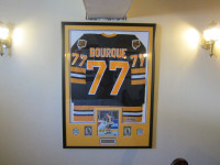 SIGNED RAY BOURQUE SWEATER