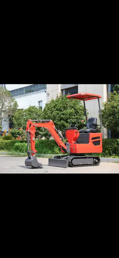 This is a new mini excavator with key specifications perfect for various construction and landscapin...