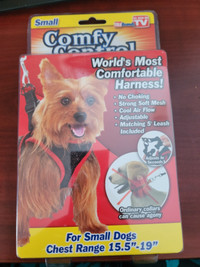 DOG HARNESS SMALL BRAND NEW COMFY CONTROL