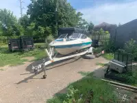 96 cutter bow rider boat 