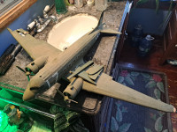 Balsa Wood Military aircraft model