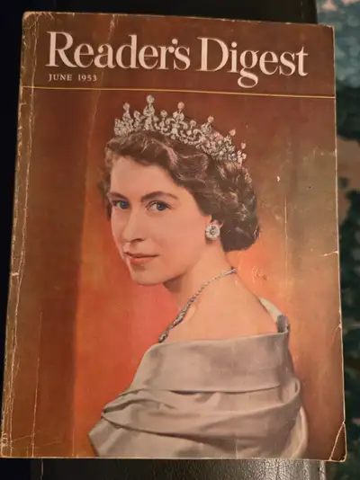 An original vintage copy of this June 1953 Reader's Digest Coronation Issue This is a 1953 issue of...