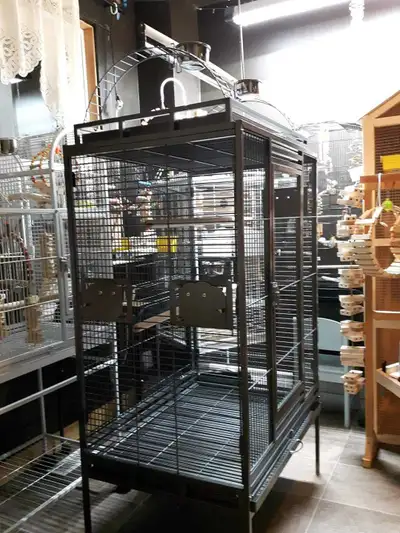 Huge parrot playtop cages new in the box in oshawa ., View more