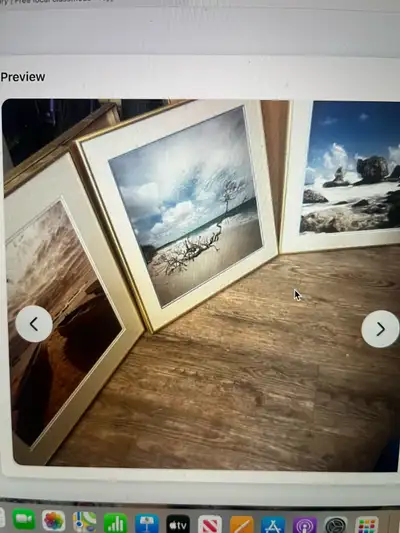 Door pick up at 39 Quarry Gate SE These are in Brass frames, framed beautifully with wire on the bac...