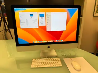 2017 iMac Retina 27 inch, 32 GB Ram, 2TB fusion drive, View more