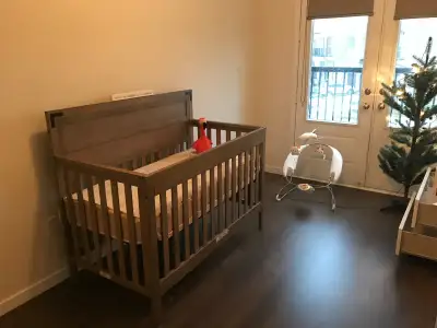farmhouse style Crib for sell, View more