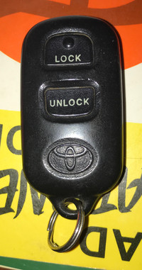 Toyota Corolla Wireless Remote $20Lock, Unlock & Panic buttons