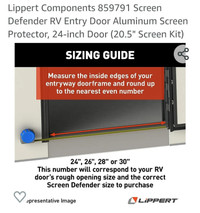RV screen protector