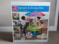 Step 2 - Splash & Scoop Bay with Umbrella Water Table