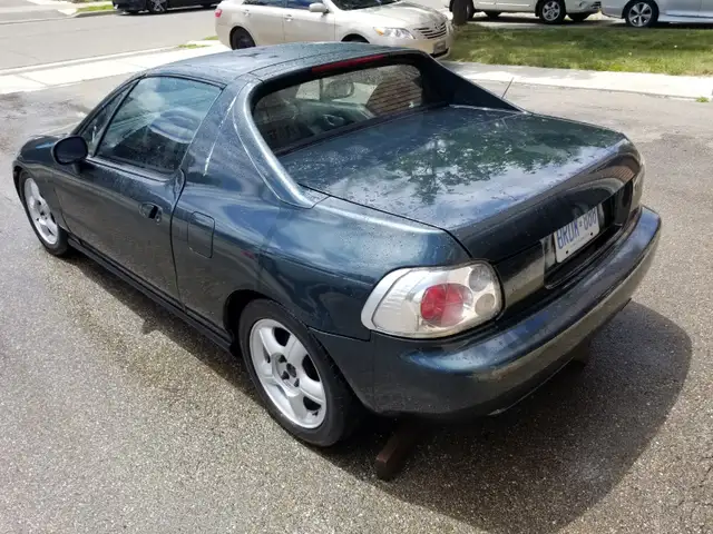 1995 Honda Civic Del Sol VTEC - Rare Isle Green Pearl! AS IS !!! in Cars & Trucks in Oakville / Halton Region - Image 6
