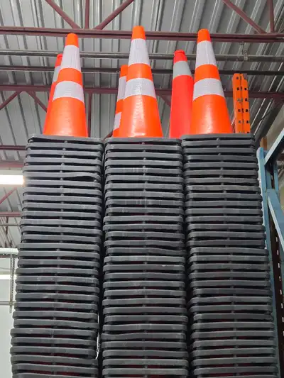 36" Hi Vis Safety Cones, View more