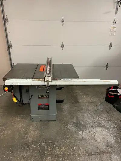 King Industrial 10” Cabinet Table Saw, View more