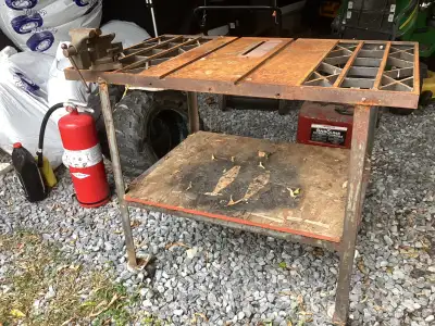 Welding Table with vise, View more