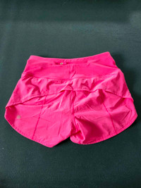Women's pink Lululemon shorts