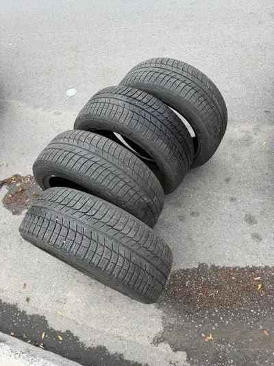 Really good condition winter tires. Bought 17 rims so these no longer fit mine. Willing to negotiate...