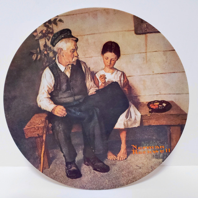 Norman Rockwell “The Lighthouse Keeper’s Daughter” Plate Free in Arts & Collectibles in Downtown-West End