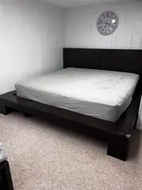 King size head board and bed frame 