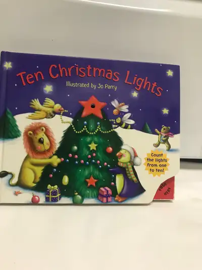 10 Christmas Lights -Light up Board Book