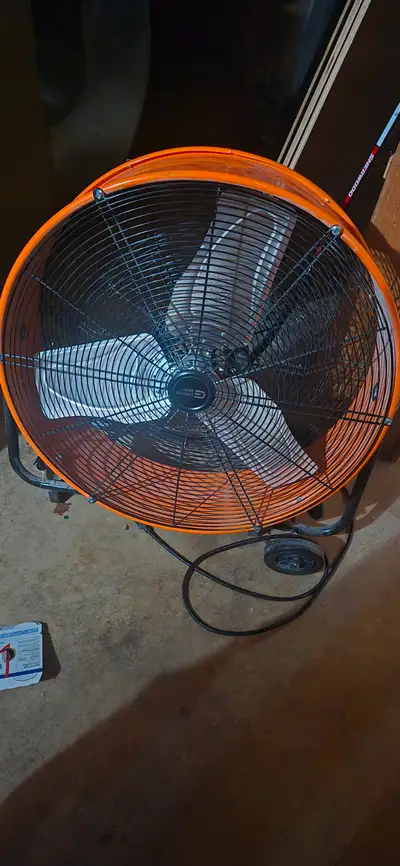 Perfectly working drum fan