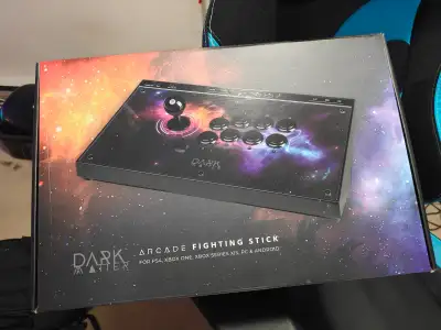 Brand-New Dark Matter Arcade Fighting Stick — Never Opened (Otta, View more
