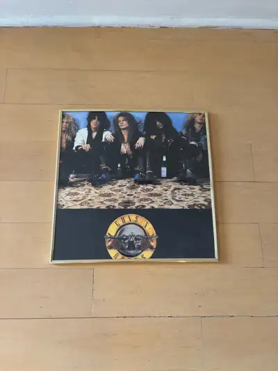 In good condition. Size is 12” X 12”.