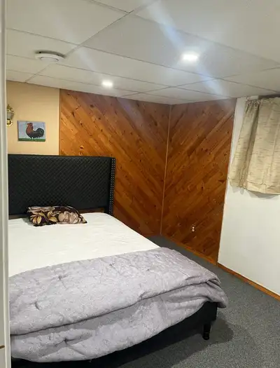 Room available in basement for rent in valley garden area Utilities & wifi included Fully furnished...