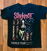 Slipknot 2015 World Tour Vintage T-Shirt For Sale