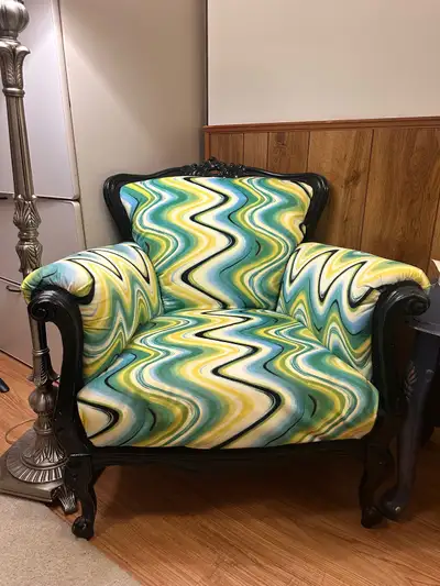 Designer Vintage Armchair, View more