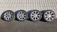Infiniti 18' wheels with 245/45/18 all season tires 