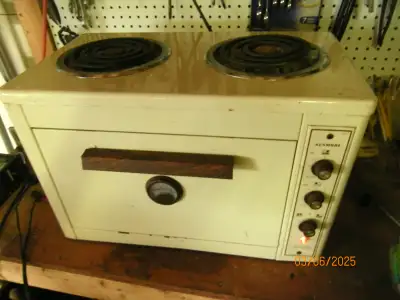 Vintage Kenmore portable Stove with Oven, View more