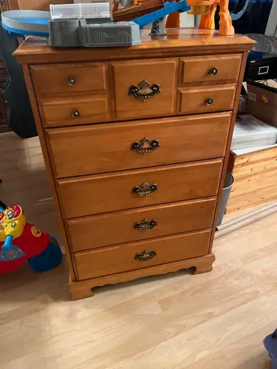 Dresser with drawers for clothes