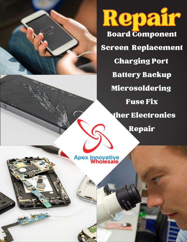 Repair - cellphone- electronics - board  in Cell Phone Services in Saskatoon