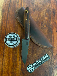 New Malones Knives Backlander Bird & Trout Knife