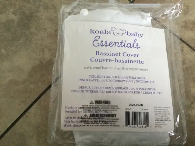 BRAND NEW KOALA BABY BASSINET COVER in Cribs in City of Montréal - Image 3