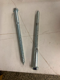 Lag Bolts 3/8'' x 6'' & 3/8'' x 4''