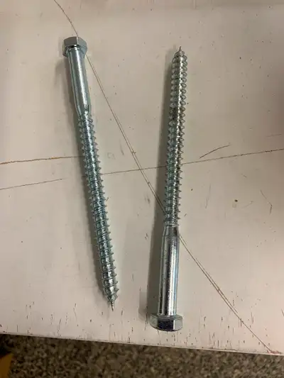 Lag Bolts 3/8'' x 6'' & 3/8'' x 4'', View more