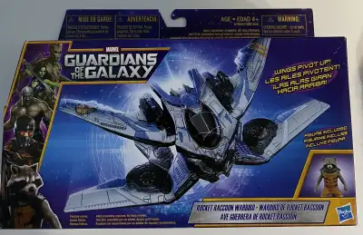 For sale is the Marvel Guardians of The Galaxy Rocket Raccoon Warbird Vehicle. This item is sealed,...