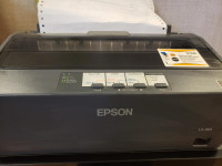 Epson LX-350 Dot Matrix printer & Paper