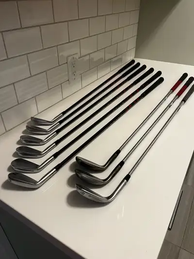 TaylorMade P.770 & Titleist wedges, View more