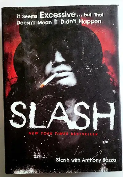 book - Slash Autobiography - hardcover first edition, View more
