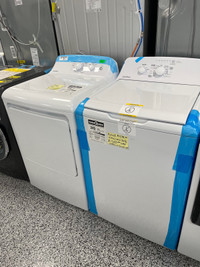 GE Moffat washer dryer set New in box 1 year warranty 