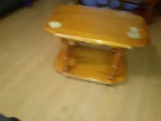 2 table de salon a bois merisier, View more