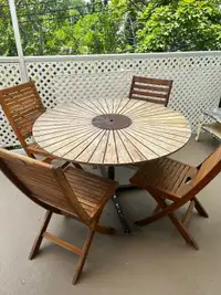 Table pour patio antique 