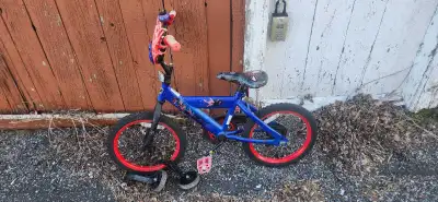velo enfant 16 pouces spider man, View more
