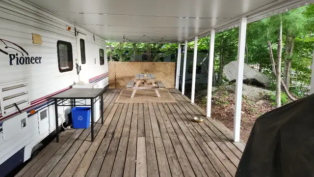 *PRICE REDUCED* Seasonal Trailer on waterview campsite in Travel Trailers & Campers in Kingston - Image 7