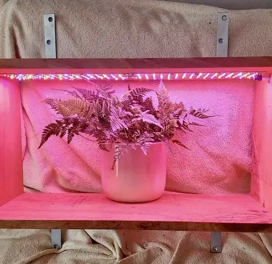 Shelf for plant, with grow light in Home Décor & Accents in Markham / York Region - Image 2