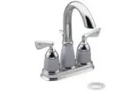 Moen 2-Handle Bathroom Faucet - Asceri - Chrome & Platinum