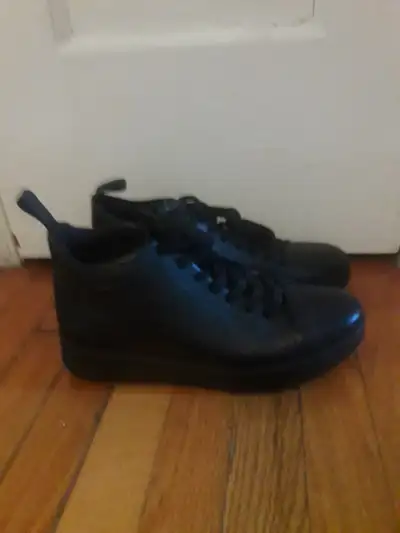 FITFLOP black leather womens sneaker, View more